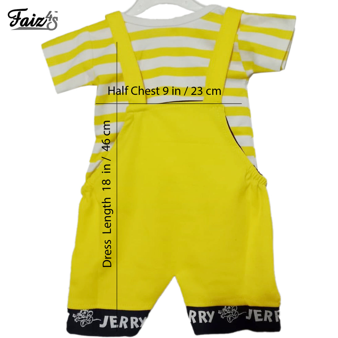 Faiz4s | Baba Suit with Teddy Bear for Baby Boy Dress  | 1 - 2 Years | F4S1006