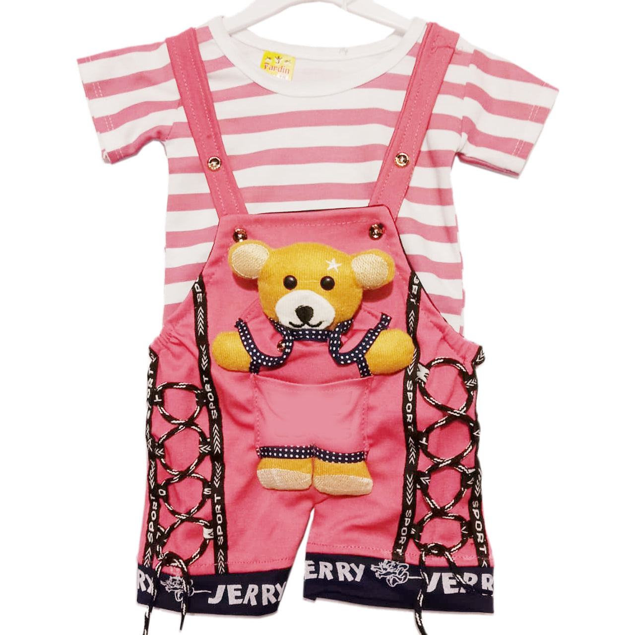 Faiz4s | Baba Suit with Teddy Bear for Baby Boy Dress  | 1 - 2 Years | F4S1006