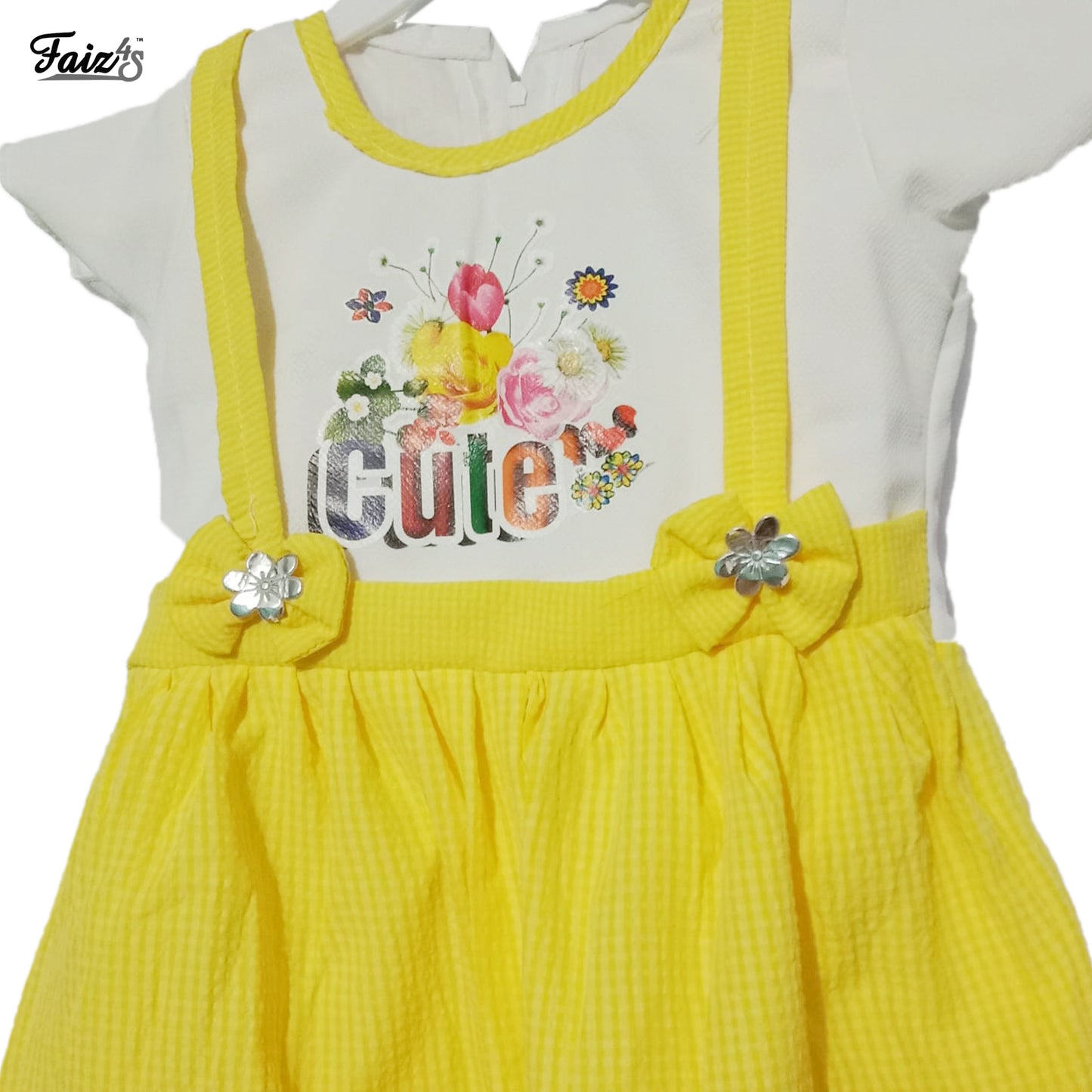 Affordable  Girls Frock | Short Sleeve | 3-5 Years | F4S1004