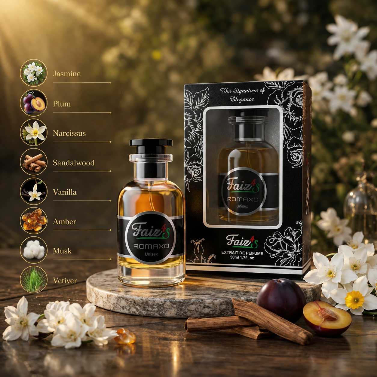 Faiz4S ROMAXO – PERFUME 50ml