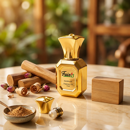 Sandalwood Attar Couple Combo 12ml x 2 | Sandal and Sweet Sandal