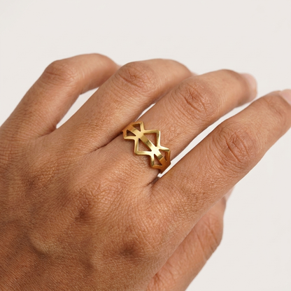 Stainless Steel Ring size 7.5 | F4S1040
