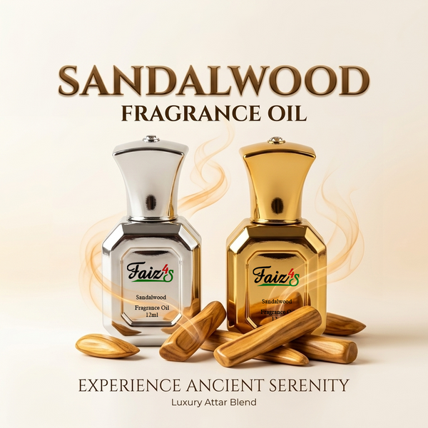 Sandalwood Attar Couple Combo 12ml x 2 | Sandal and Sweet Sandal